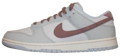 NIKE Homme Dunk Low Retro SE Sneaker, Pure Platinum/Fossil Rose/Phan, 43 EU