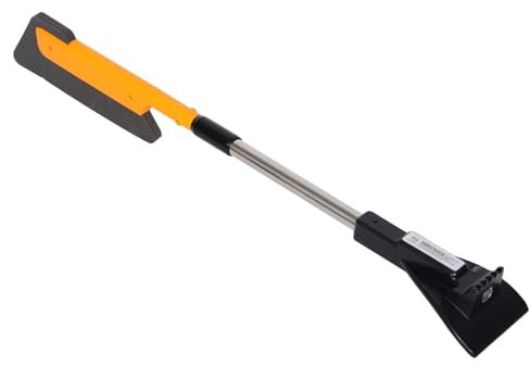 iplusmile Eiskratzer Fürs Auto Schneeräumwerkzeug Frost Und Eisentferner Für Fahrzeuge Lkws Und Suvs Aus Robuster Abs Und Aluminiumlegierung Mit Verlängertem Griff Für Einfache Handhabung
