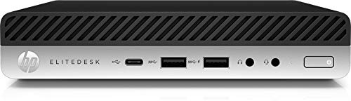 HP EliteDesk 800 G4 Mini Intel i5 8500t 6-Thread | 8 GB RAM | 256 GB SSD | Business Office Multimedia Computer mit 24 Monaten Garantie! USB 3.0 | WLAN | Windows 11 Prof. 64-Bit inkl USB Stick