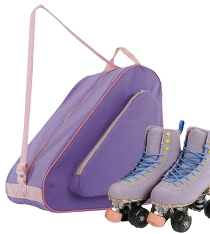 Générique Sac de Patinage sur Glace - Porteur à Bretelles Réglables Imperméable | Sacs Pour Patins à Roulettes Pour Fille | Pour Adultes, Jeunes, Équipement de Ski, Femmes, Hommes