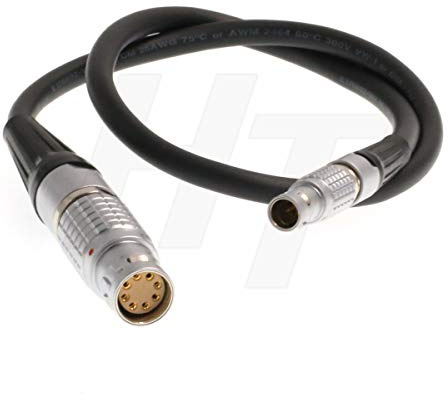 3-Pin Power Cable Steadicam Zephyr Archer2 to 8 Pin Female for ARRI Alexa Mini and Mini LF Camera (S)