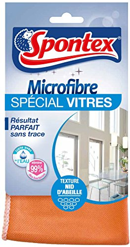 Spontex 1 Mikrofasertuch für Glasscheiben