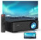 NexiGo Proiettore PJ20 1080P Nativo con Supporto Dolby Sound, 500ANSI - Oltre 9500 Lux, 5G Wi-Fi, usb, film all'aperto, BT5.1, Compatibile w/TV Stick, iPhone, Android, Laptop, Console