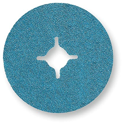 FEIN Fiberschleifscheiben 125 mm, Korn 36 I 25 x Schleifscheiben für Winkelschleifer I Zum effektiven Schleifen von Stahl und Edelstahl