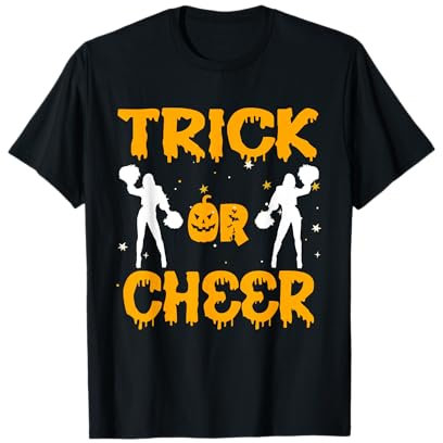 Halloween Cheerleading lustiges Kostüm Cheerleader Cheer T-Shirt