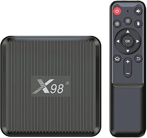 Android TV Box 11.0 2022 24GB RAM 16GB ROM S905W2 Quad-Core Cortex-A53 CPU Mali-450 5-Core GPU, 4K Ultra HD USB 3.0 Bluetooth 4.0 2.4G/5G Wifi 100M Ethernet Smart TV Box,1GB+8GB