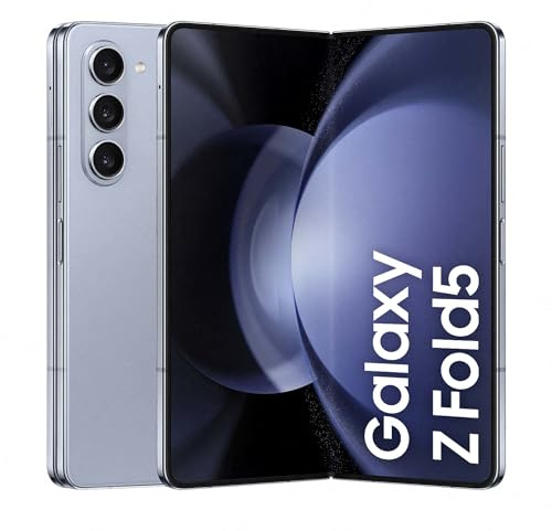 Samsung Galaxy Z Fold5 5G 256GB Blau AI-Android-Smartphone ohne Vertrag, Verlängerte Akku-Laufzeit, HD-Kamera Ohne Simlock