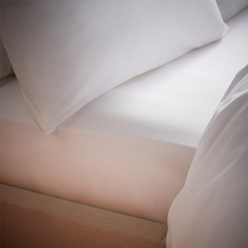 Bianca 200 Thread Count Temperature Controlling TENCEL™ Lyocell King Fitted Sheet White