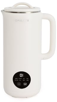 CREATE/VEGAN MILK MAKER/Máquina multifunción para leches vegetales blanco roto/Programable hasta 12h, 6 programas automáticos, 800ml, 2 en 1, sin grumos, 600W