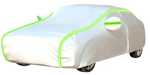 zjxtnb Auto Autoabdeckung Abdeckplane für Volkswagen VW Sharan (7N) 2.Gen 7seats 2012-present, 100% Wetterfeste Sonne Staub Schutz Kratzer Beweis Vollgarage Autoplane,A/Silver