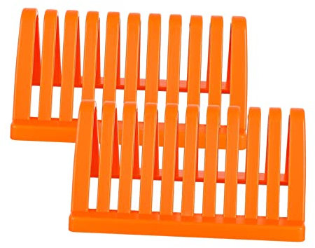 Garneck 2stücke Glas Objektträger Ablauf Racks Für Trocknung Und Lagerung Stabiles Gestell Aus Hochwertigem Material Für Laborbedarf Und Aufbewahrung Von Glasplatten