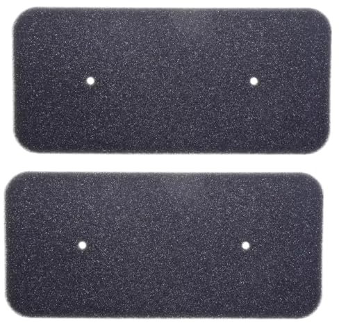 Quailitas 2 x Foam Filters for Tumble Dryers, Filter 270 x 122 mm for Tumble Dryer Compatible with Candy 40006731