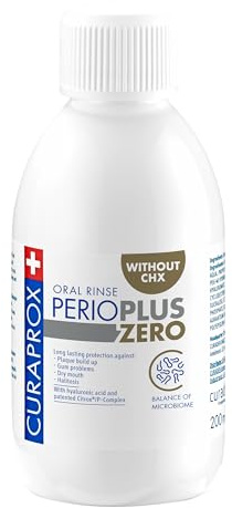 Curaprox Perio Plus Zero Mundspülung, Swiss Design