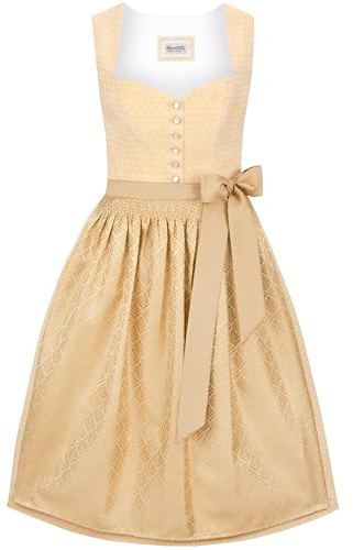 Hemvägg Dirndl Daniela, GUL, 38