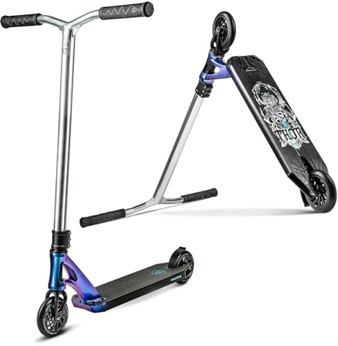 Movino Thor Stunt Scooter Profi Stunt Roller IHC Trick Scooter für Jugendliche & Erwachsene 3,3 kg Räder 110 mm Aluminium Core T6 Alu-Lenkstange 62 x 56 mm