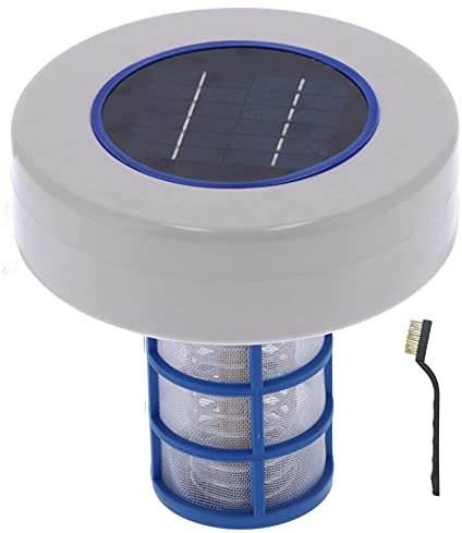 HGSTM Solarpool Ionizer Poolreiniger, automatischer Wasserreiniger, Kupfer-Ionisationspool-Reinigung, hervorragend für Süßwassersalzwasserspas, In-Boden-Pools und Whirlpools