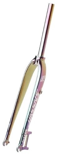 Forcella Mtb Forcella rigida opaca adatta for mountain bike in lega di alluminio da 26/27,5/29 pollici, tubo dritto, montante anteriore da 28,6 mm, forcella rigida MTB Forcella Della Bicicletta(For26