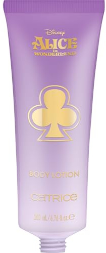 Catrice Cosmetics Disney Alice in Wonderland Body Lotion lotion corporelle, humidifiant/hydratant, protecteur, avec huiles, naturel (200ml)