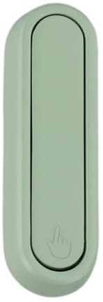 Vibsky Gancho de pared plegable para uso en el baño, colgador de toallas de aleación de zinc, fácil de instalar, color verde/blanco surtido