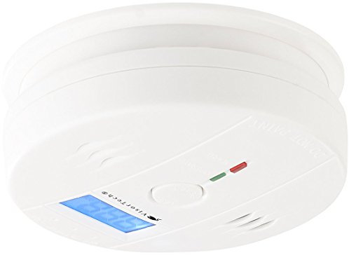 VisorTech Gasmelder: Digitaler Kohlenmonoxid-Melder, LCD-Display, 85 dB Alarm, EN 50291 (CO Messer, Rauch und Gasmelder, Statusanzeige)