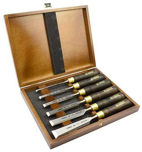 Narex 8116 Boîte de ciseaux à bois d'ébéniste Noir