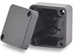 BOXEXPERT Kunststoff Gehäuse 52x50x35mm IP65 Serie Elbe ABS Schaltschrank Verteilerkasten Installationsgehäuse RAL7035 lichtgrau