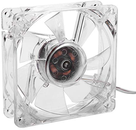 Jauarta 8cm USB Coloré Lumière Transparent Ventilateur De Refroidissement 5V CPU Ventilateur De Refroidissement pour Ordinateur PC