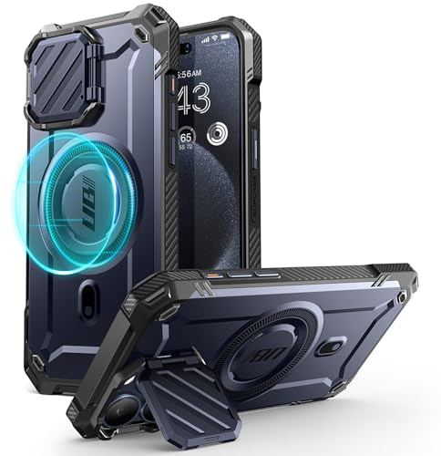 SUPCASE UB Mag XT Hülle für iPhone 15 Pro Max 6,7 Zoll (2023) mit Kameraschutz, Kompatibel mit MagSafe, Robuste Schutzhülle mit integriertem Ständer (Berg)