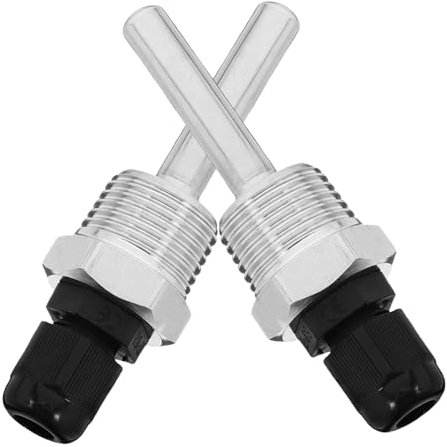 BUGUUYO 2pièces Sondes De Température Pour Chauffe-eau Lot Soudure Acier Inoxydable Facile à Installer Remplacer
