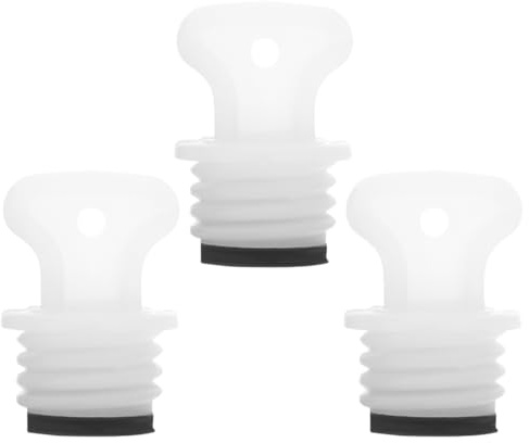 COLLBATH 3pcs Hot Water Bottle Lid Replacement Rubber Caps eakproof Stoppers for Hot Water Bottles