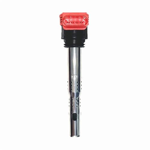 Kfz-Zündspule Auto-Zündspule/Passend for VW Jetta Golf Passat Tiguan CC Tiguan/Passend for Audi A3/4/5/6/7/8 TT Q3/5 R8 06E905115 ABCDE 07K905715F Zündspule High Power Performance Elektrospule Ers