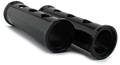 Szwaldaper CNC anteriore, copertura forcella ammortizzatore superiore moto, soffietti forcella, for Harley, XL883 1200 2000-2021#B Protezione per la forcella della moto(BLACK#A)