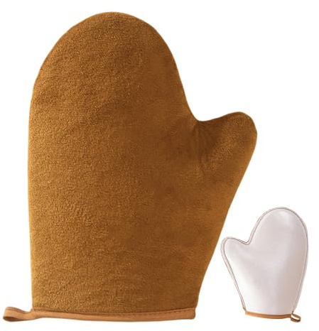 Applicateur Autobronzant - Gants De Bronzage,Applicateur De Gants De Bronzage Réutilisable, De Gants De Bronzage Sans Soleil Pour Lotions Pour Le Corps, Huiles Et Cr