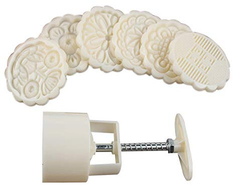 Itkcozcg Keksstempel-Set, 75 g, 6 Stück, Kekspresse, Herbstfest, Dekoration, Kuchenausstecher, Ausstechform