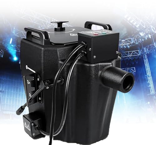 Máquina de humo de hielo seco de 3500 W para efectos de escenario de DJ, para interiores y exteriores, boda, fiesta, con niebla densa y nebulizador profesional
