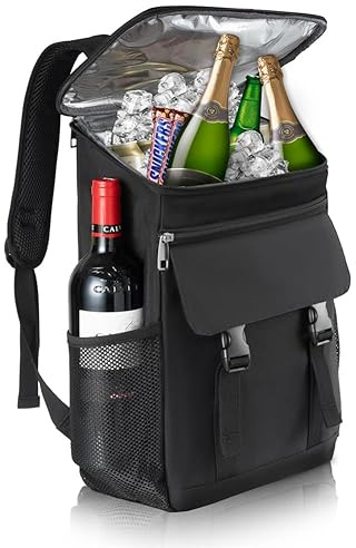 Zainetto Isolato 30 L Borsa da pranzo Isolato Scatole Isolate Vino a Parete Morbida Per Picnic Barbecue Spiaggia