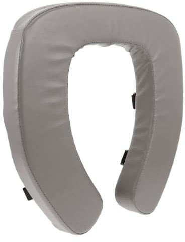 Rialzo per Bidet per Anziani Sedile Wc Rialzato, Cuscino | Imbottitura in Spugna e Pu, Altezza Aumentata, Installazione Facile, Bagno , Uso Tutto l'Anno