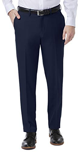 Haggar herr Byxor Premium Comfort Stretch Slim Fit Dress Pant