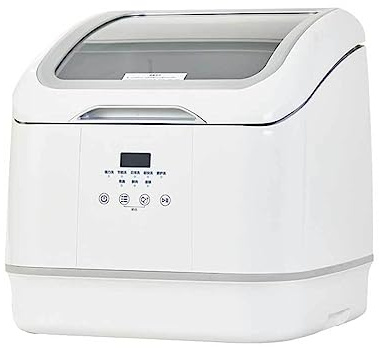 Kit de pompe à eau solaire bricolage Lave-vaisselle de cuisine Lavage à haute température Séchage Mmachine Comptoir de petit lave-vaisselle entièrement automatique pour bain d'oiseaux, étangs, jardin