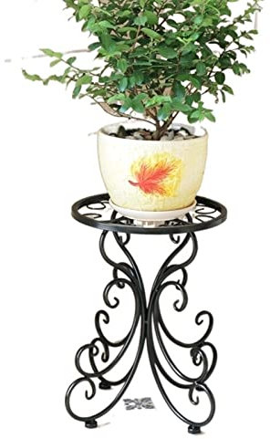 NBHDEK Plant Stand Portafiori Portaoggetti per Interni Tipo da Pavimento Portafiori per Balcone per Mettere Vasi di Fiori con Ananas Verde Chlorophytum Comosum