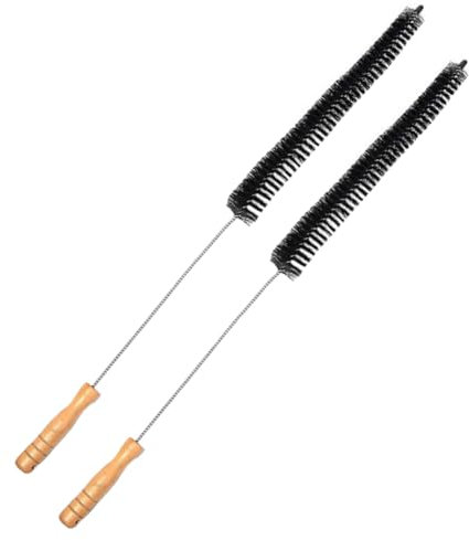 MOLUCKFU 2pcs Dryer Vent Cleaner Brush Long Handle Cleaning Brush for Washing Machine Dryer Duct