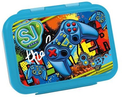 TheCartoonWorld PORTAMERENDA per alimenti in acciaio inox SEVEN - SJ GANG (Game)