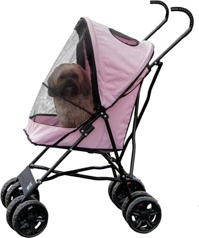 Pet Gear Travel Lite Plus Stroller, Classic Pink