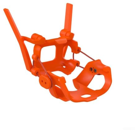 RiseNova Orange ABS anti-kollisionsskydd för DJI för Neo 2 | Skyddande skyddsstång för sensorer, lätt skal med enkel installation