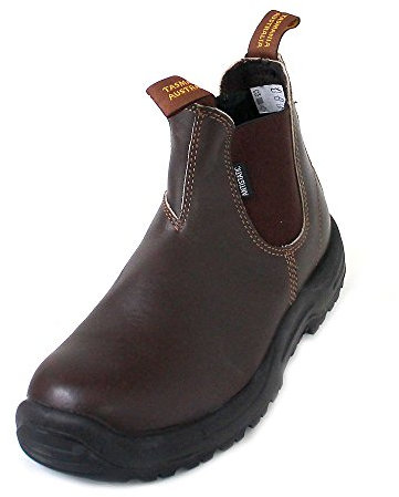 Blundstone Unisex-Erwachsene Work & Safety Boots Chelsea Stiefel, Brown Water Resistant, 38 EU (5 UK)