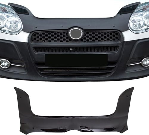 OMAC Motorhaube Deflektor Insekten Steinschlagschutz kompatibel mit Opel Combo 2012-2015 Dunkel