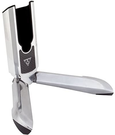 Topeak Flashstand Slim X Fahrradständer – TW026, Silber | Topeak Blitzständer Slim Rennrad Kurbelarm Display Ständer