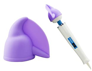 Quiver Bliss by IntimateNeed® - Hitachi Magic Wand, Magic Wand Vibrating Massager, Magic Wand Attachments, Body Safe Silcone Material Which Fits All Magic Wand Hitachi Massagers