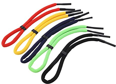 Leapiture 5-teiliges Schwimmendes Sonnenbrillenband, 5 Farben Schwimmendes Sportbrillenband, Praktisch, Praktisch Zum Segeln, Motorboote, Surfen, Wassersport