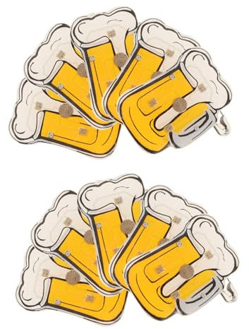 SOIMISS 15stücke Bierkrug-brosche Leuchtend Broschen Clips Für Kleidung Tasche Cartoon-broschennadeln Partygeschenke Für Mädchen Frauen